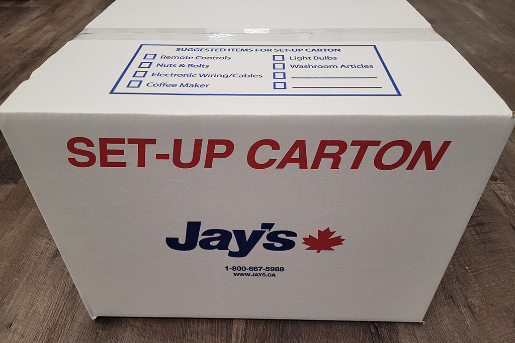 Jay's Set-up Carton