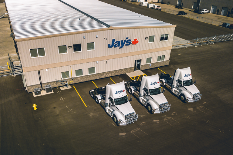 Jay's Transportation Group Ltd Freight Building 100 McDonald St Arial View