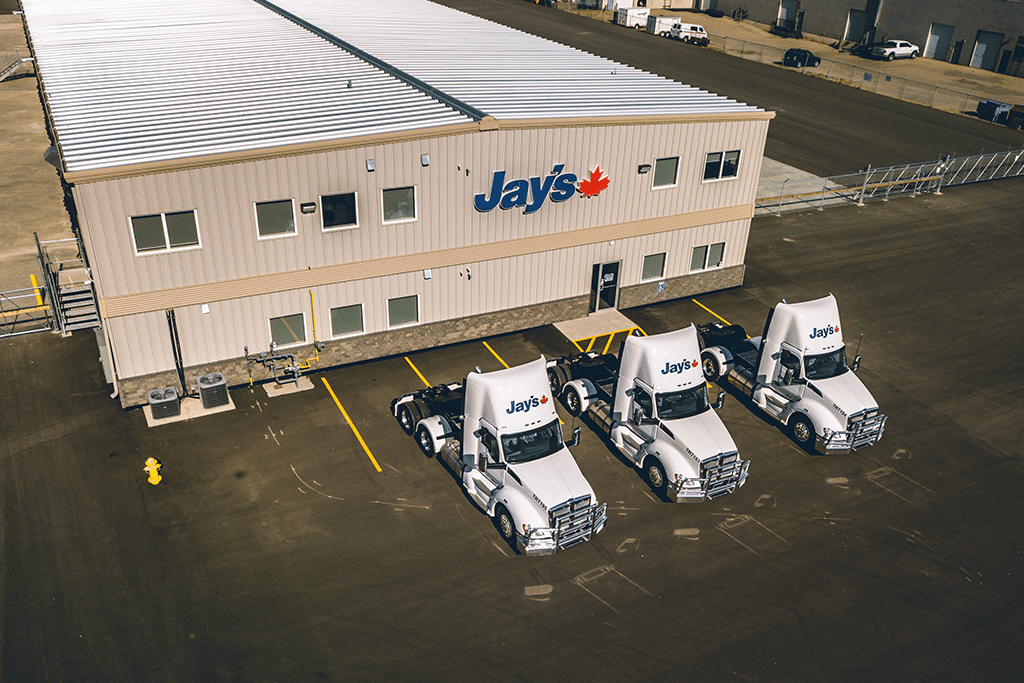 Jay's Transportation Group Ltd Freight Building 100 McDonald St Arial View